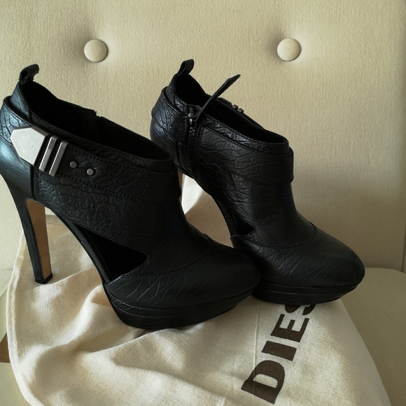 Diesel - High heeled ankle boots - Picture 5 of 15